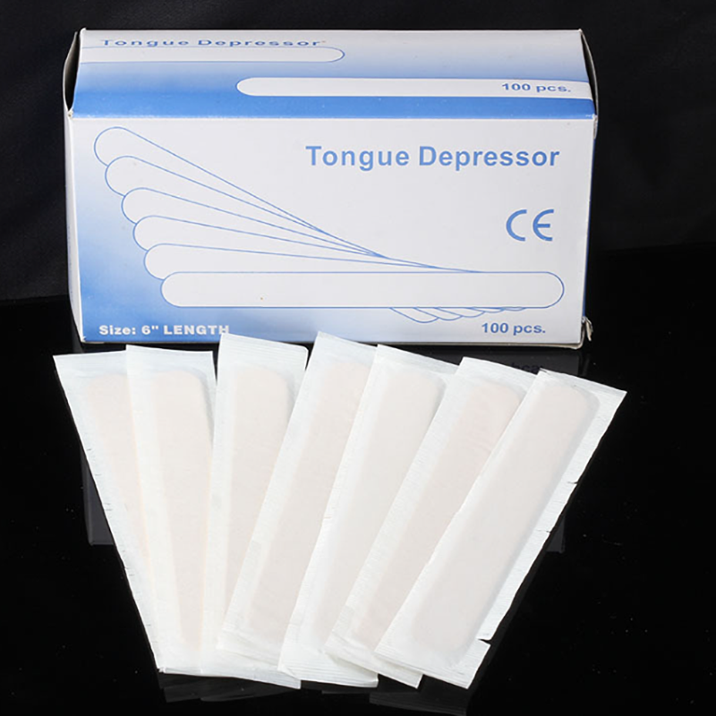 Tongue Depressors Individually-Wrapped(100pcs)
