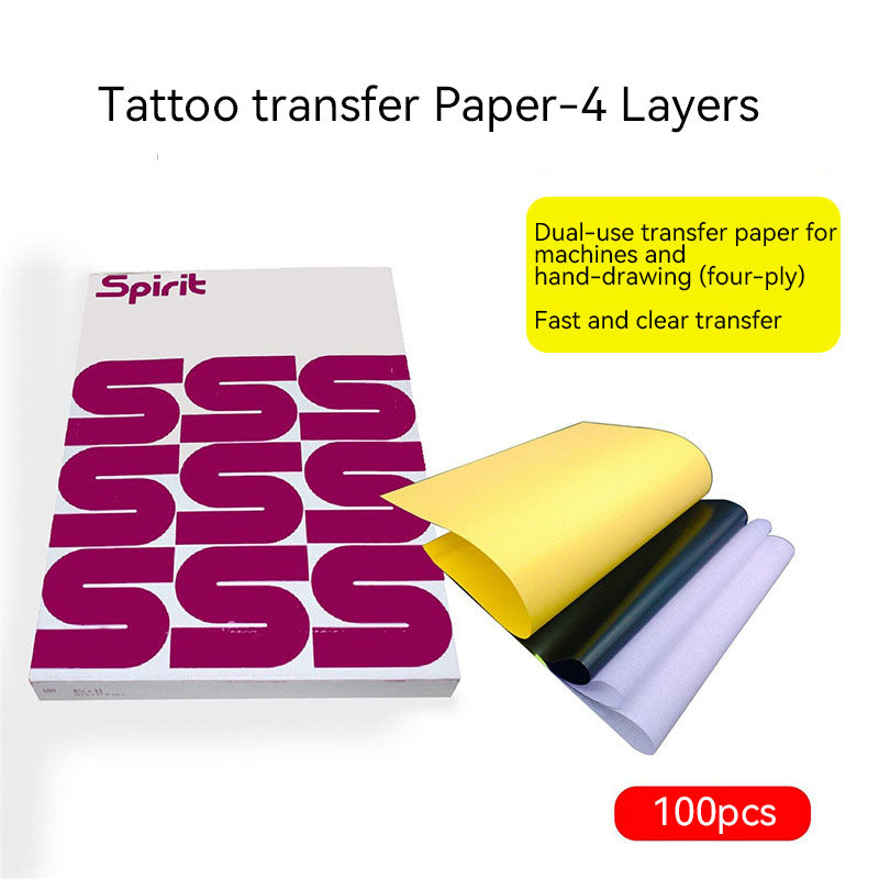 Papel de transferência para máquina de transferência de tatuagem (100 unidades)