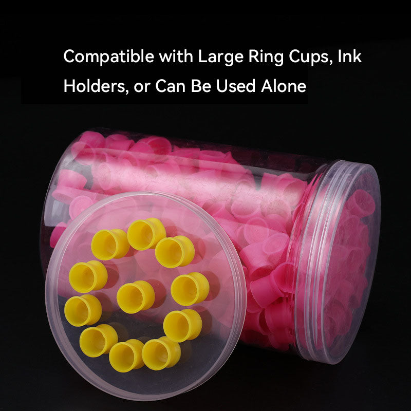 Disposable Silicone Tattoo Pigment Cup (300pcs)