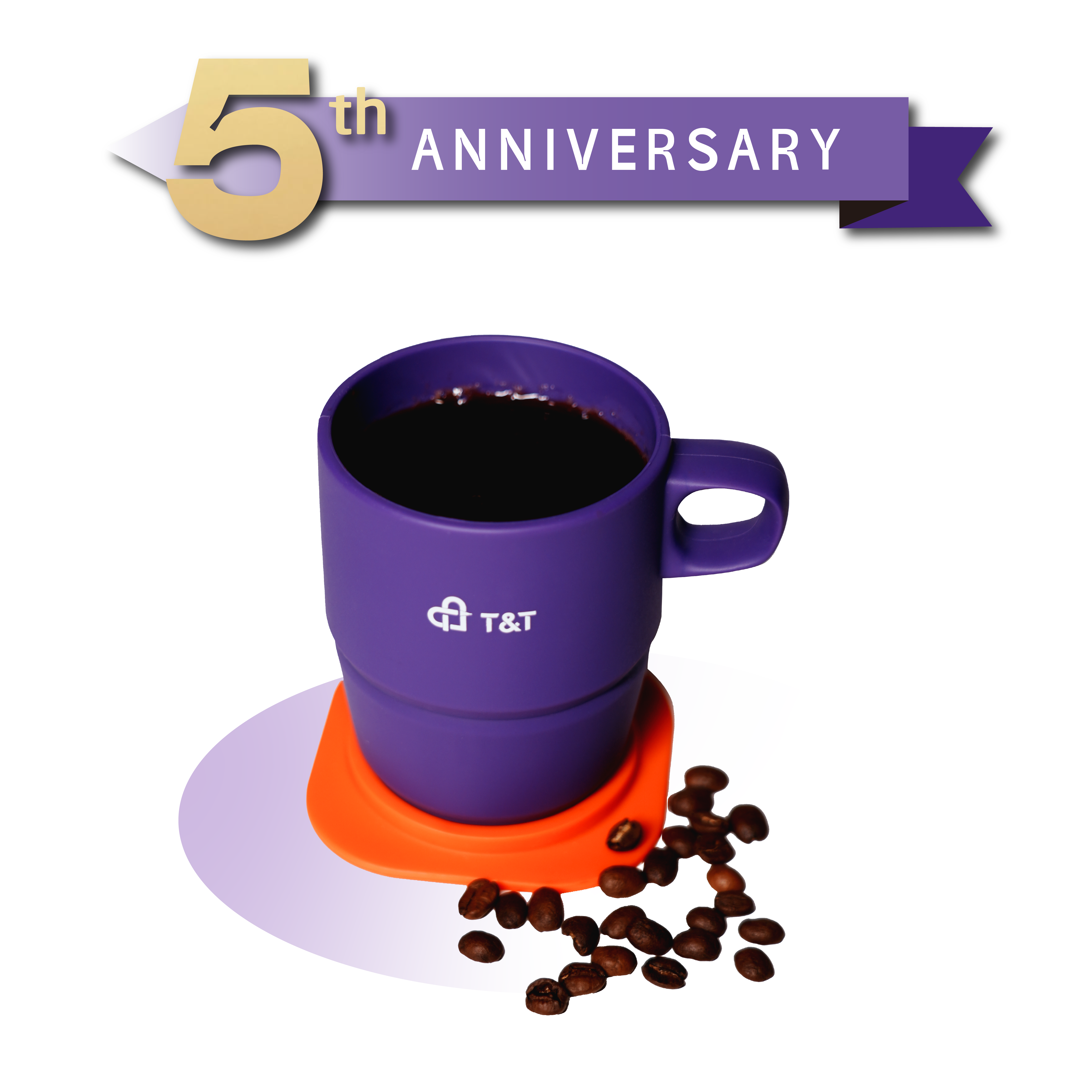 5th Anniversary Collapsible Cup