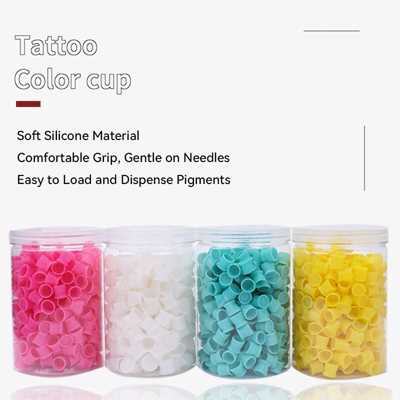 Disposable Silicone Tattoo Pigment Cup (300pcs)