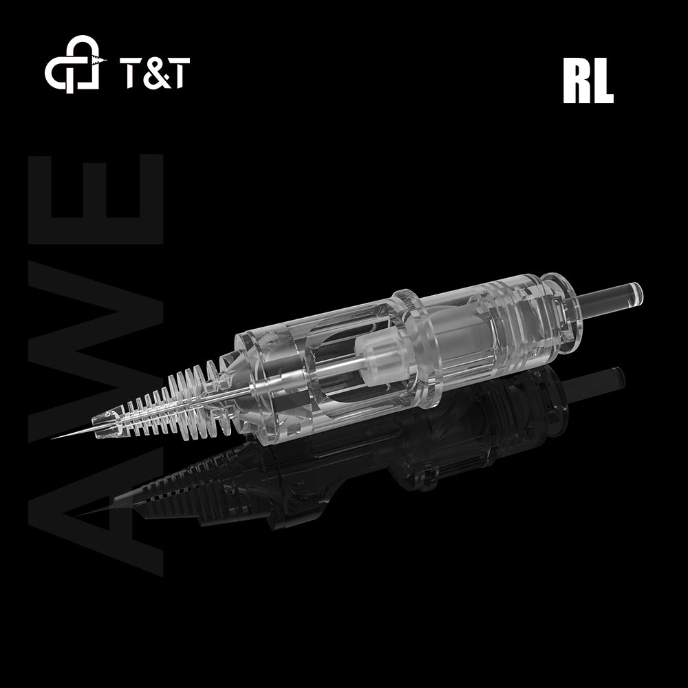 T&T AWE Tattoo Needles Round Liner Cartridges