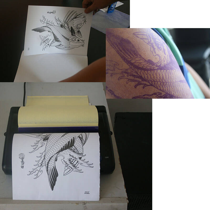 Tattoo Transfer Stencil Machine