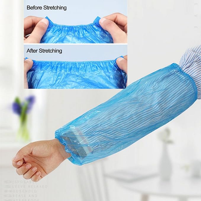 Disposable Plastic Arm Sleeves Covers(100pcs)