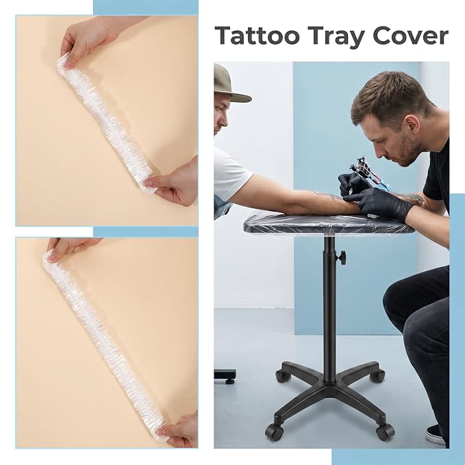 50 PCS Tattoo Tray Covers, Disposable Arm Rest Covers 23.6 x 27.5 inch （60*70cm）