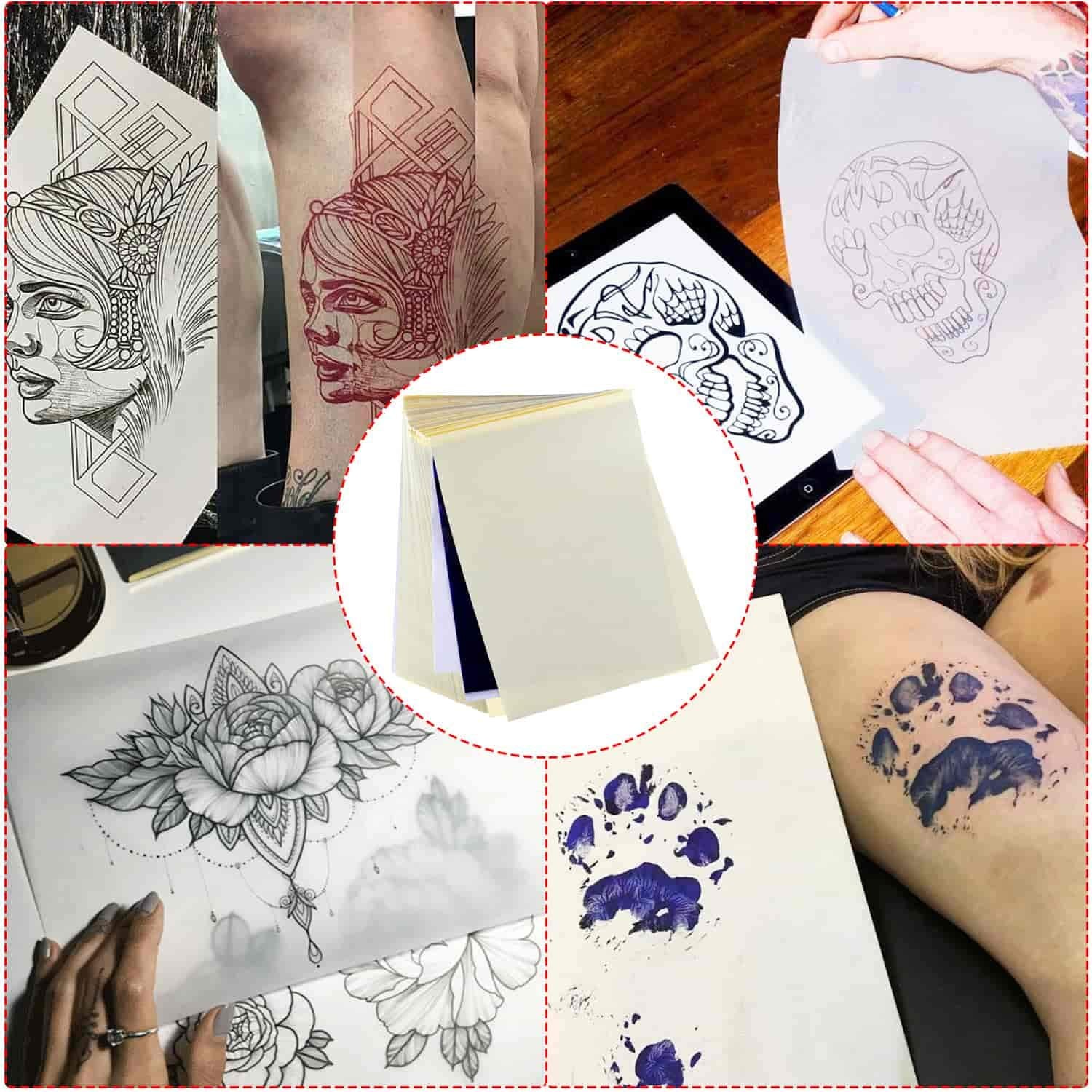 Tracing tattoo transfer machine transfer paper (100pcs)