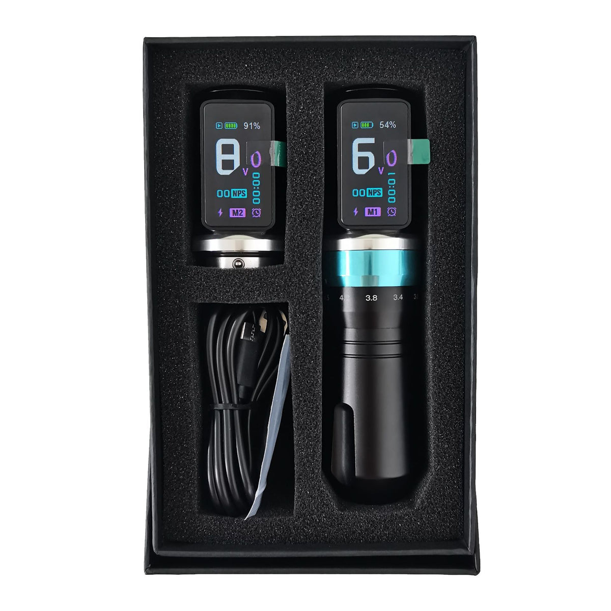 Fuyou Wireless Tattoo Pen Machine with Two Batteries