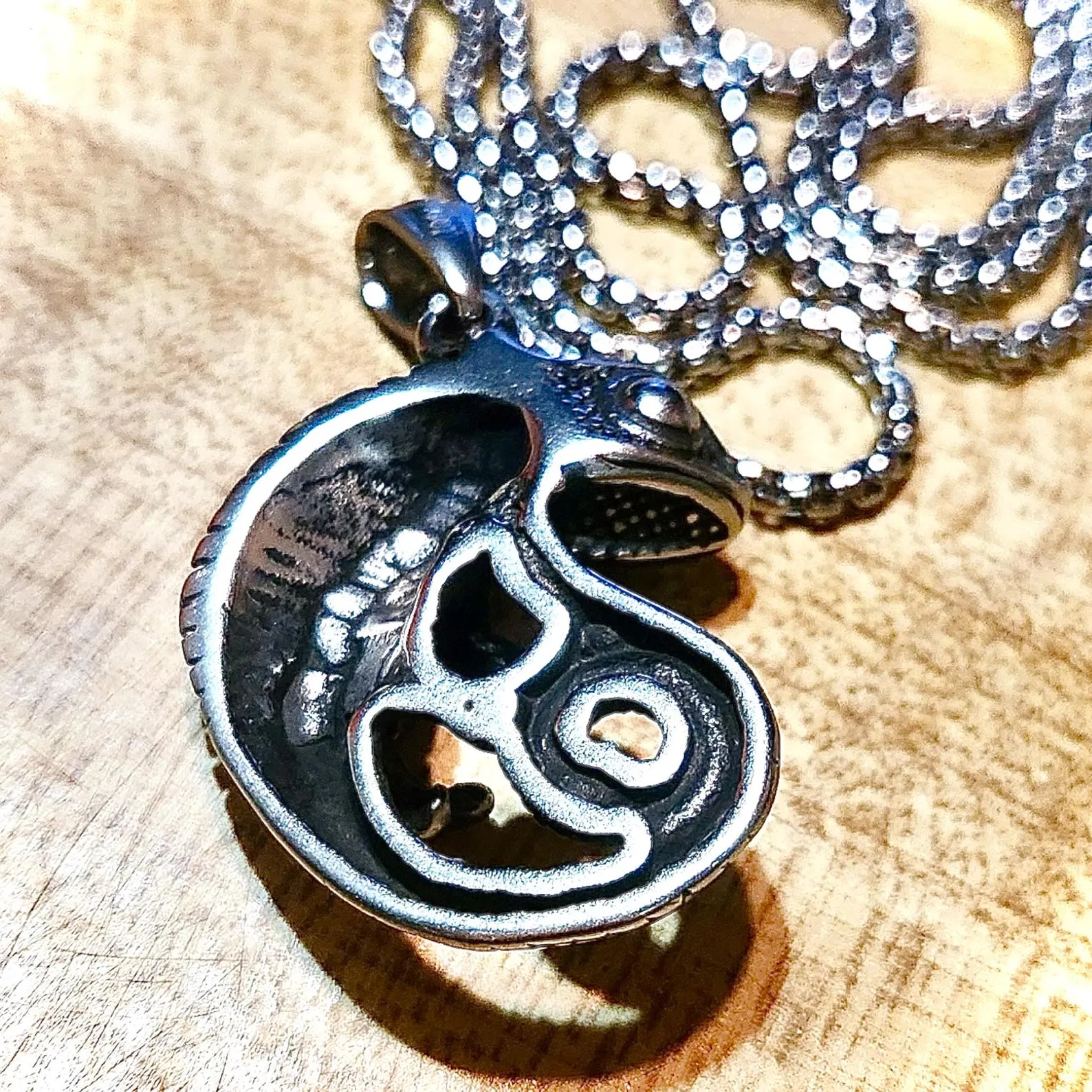 Chameleon Necklace, Lizard Pendant, Reptile Lover Gifts, Stainless Steel Necklace, Birthday Gift, Cool Necklace Pendant, Wildlife Jewelry