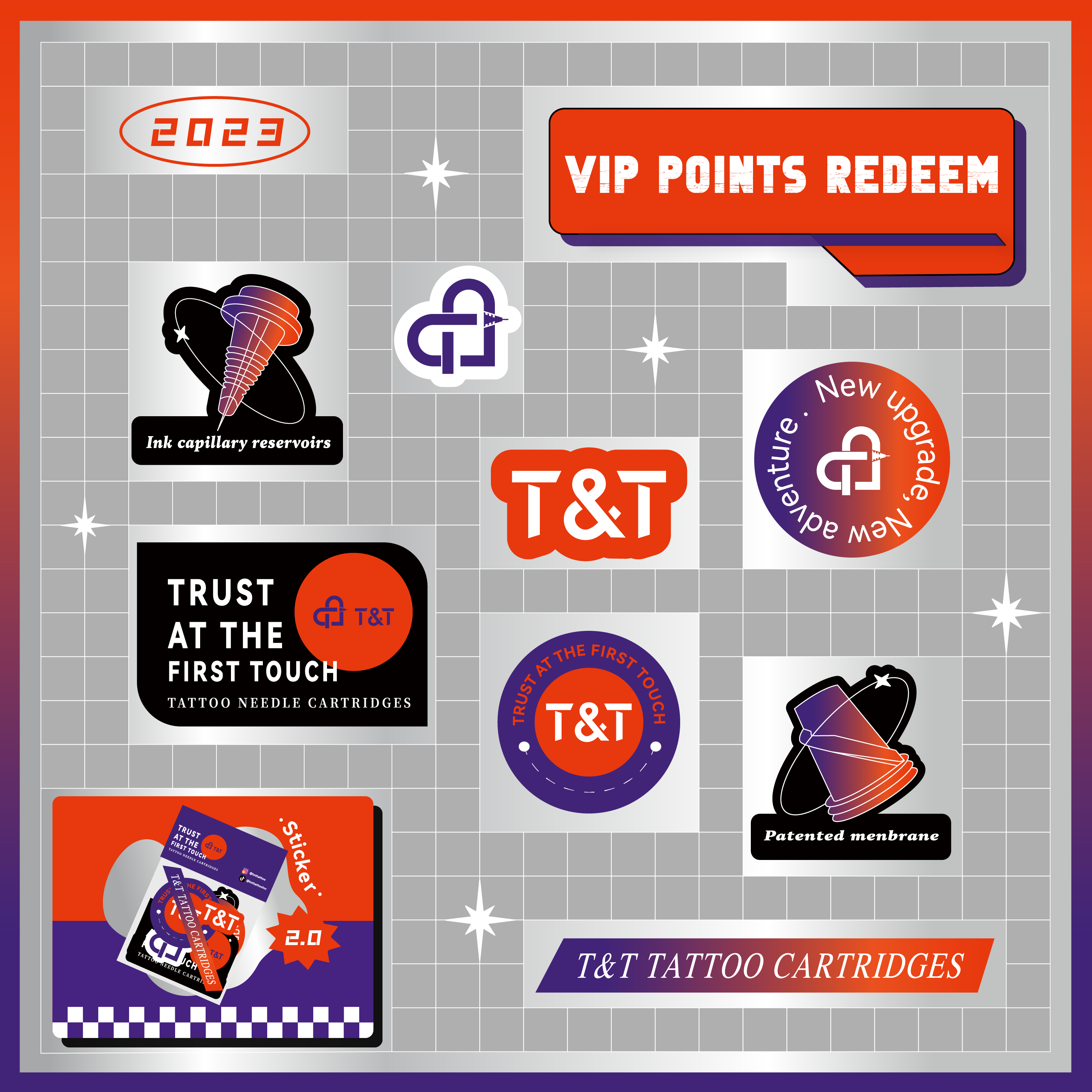 2023 Exclusive Anniversary Stickers